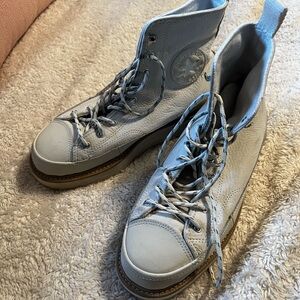 Converse High-Top Sneakers in Light Blue